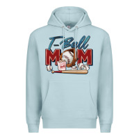 Blue Mist t ball mom Premium Hoodie - Zillion Design Studio