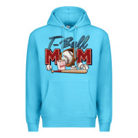 Ocean Blue t ball mom Premium Hoodie - Zillion Design Studio