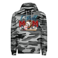 Slate Camo t ball mom Premium Hoodie - Zillion Design Studio