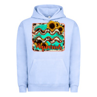 Pigment Grape Ice aquarius turquoise cowhide Urban Hoodie - RanaPortraitStore