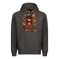 Smoke santa's favorite dispatcher afro messy bun Premium Hoodie - texasbilliewilder