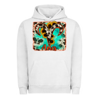 Pigment Lunar Rock aries turquoise cowhide Urban Hoodie - RanaPortraitStore