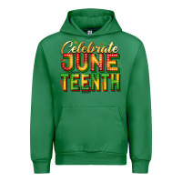 Emerald Celebrate juneteenth Urban Hoodie - Zillion Design Studio