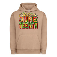 Pigment Burro Celebrate juneteenth Urban Hoodie - Zillion Design Studio
