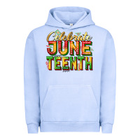 Pigment Grape Ice Celebrate juneteenth Urban Hoodie - Zillion Design Studio