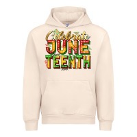Sandshell Celebrate juneteenth Urban Hoodie - Zillion Design Studio