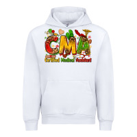 White Certified medical assistant juneteenth Urban Hoodie - Zillion Design Studio