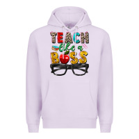 Lilac teach like a boss Premium Hoodie - Zillion Design Studio