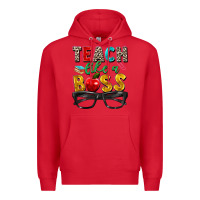 Red teach like a boss Premium Hoodie - Zillion Design Studio