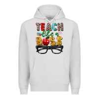 Dove Grey teach like a boss Premium Hoodie - Zillion Design Studio