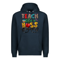 Navy teach like a boss Premium Hoodie - Zillion Design Studio