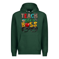 Sports Green teach like a boss Premium Hoodie - Zillion Design Studio