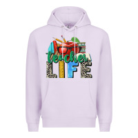 Lilac teacher life Premium Hoodie - Zillion Design Studio
