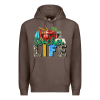 Coffee teacher life Premium Hoodie - Zillion Design Studio