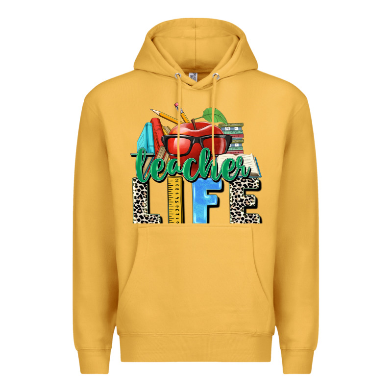 Teacher Life Premium Hoodie by Zillion Design Studio | Teevron