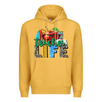 Mustard teacher life Premium Hoodie - Zillion Design Studio