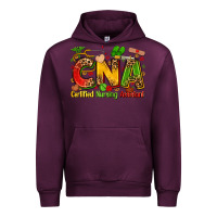 Mauve Wine Certified nursing assistant juneteenth Urban Hoodie - Zillion Design Studio
