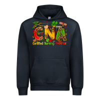 Navy Certified nursing assistant juneteenth Urban Hoodie - Zillion Design Studio