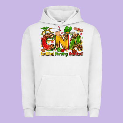 Certified Nursing Assistant Juneteenth Urban Hoodie Designed By Zillion Design Studio