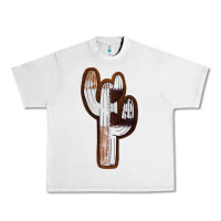 Lunar Rock Leather Cowhide Cactus Urban Heavy Tee - RanaPortraitStore