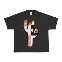 Pigment Black Leather Cowhide Cactus Urban Heavy Tee - RanaPortraitStore
