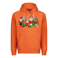 Carrot christmas gnomes coffee cups Premium Hoodie - texasbilliewilder