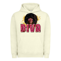 Pigment Pistachio Diva juneteenth Urban Hoodie - Zillion Design Studio
