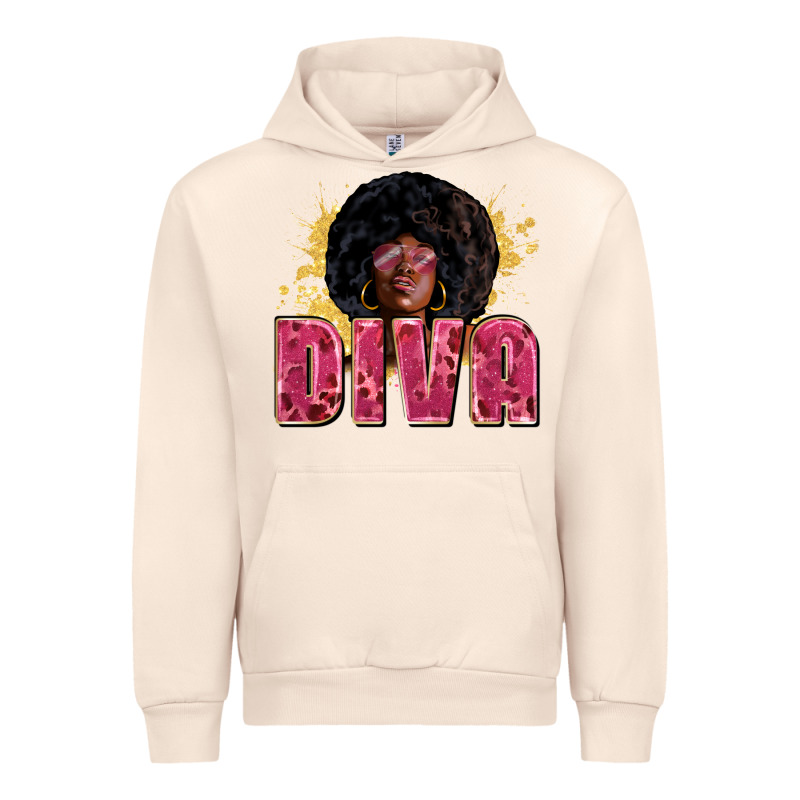 Diva Juneteenth Urban Hoodie by Zillion Design Studio | Teevron