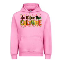 Fuchsia Pink Do it for the culture juneteenth Urban Hoodie - Zillion Design Studio
