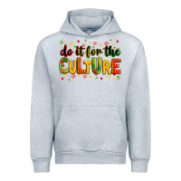 Heather Grey Do it for the culture juneteenth Urban Hoodie - Zillion Design Studio