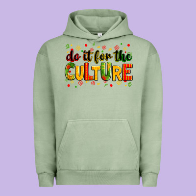 Do It For The Culture Juneteenth Urban Hoodie Designed By Zillion Design Studio