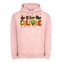 Pigment Salmon Do it for the culture juneteenth Urban Hoodie - Zillion Design Studio