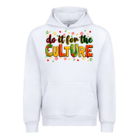 White Do it for the culture juneteenth Urban Hoodie - Zillion Design Studio