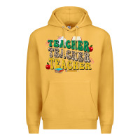 Mustard teacher teacher teacher Premium Hoodie - Zillion Design Studio