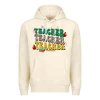 Sandshell teacher teacher teacher Premium Hoodie - Zillion Design Studio