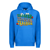 True Royal teacher teacher teacher Premium Hoodie - Zillion Design Studio