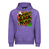 Tulip Dope black Nurse juneteenth Urban Hoodie - Zillion Design Studio