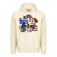 Sandshell texas tx Premium Hoodie - Zillion Design Studio