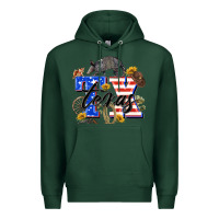 Sports Green texas tx Premium Hoodie - Zillion Design Studio