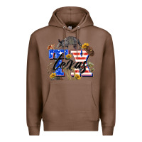 Chestnut texas tx Premium Hoodie - Zillion Design Studio