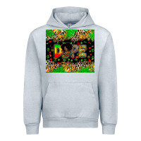 Heather Grey dope juneteenth Urban Hoodie - Zillion Design Studio