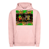 Pigment Salmon dope juneteenth Urban Hoodie - Zillion Design Studio