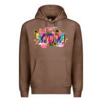 Chestnut tie dye mom Premium Hoodie - Zillion Design Studio