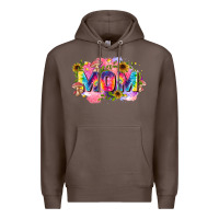 Coffee tie dye mom Premium Hoodie - Zillion Design Studio