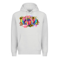 Dove Grey tie dye mom Premium Hoodie - Zillion Design Studio