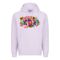 Lilac tie dye mom Premium Hoodie - Zillion Design Studio