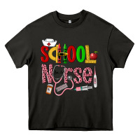 Asphalt School Nurse Heavy Core Tee - LillyAllenDesigns