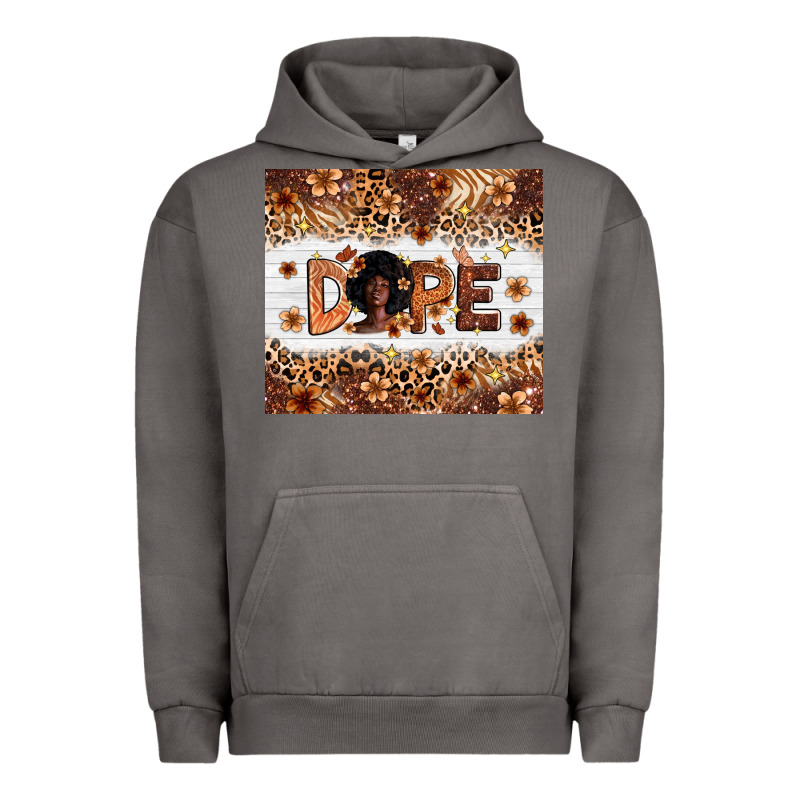 Dope Melanin Urban Hoodie by Zillion Design Studio | Teevron