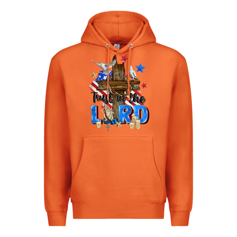 Trust In The Lord Premium Hoodie by Zillion Design Studio | Teevron