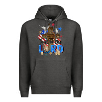 Charcoal Heather trust in the lord Premium Hoodie - Zillion Design Studio